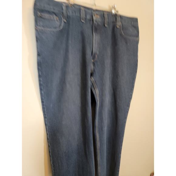 Carhartt Men's Relaxed Fit Jeans Construction Worker Medium Wash Size 46X30 - Picture 3 of 5